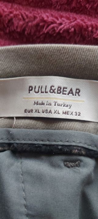Pull&bearPantalón caqui