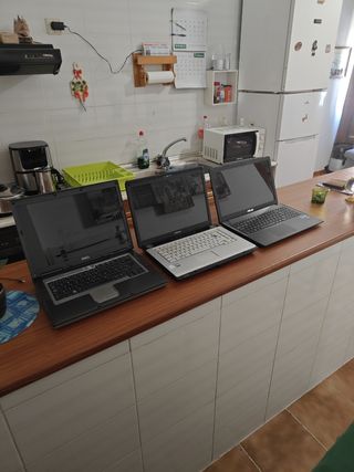 Portátil Toshiba Plata y Negro