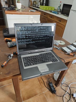 Portátil Toshiba Plata y Negro