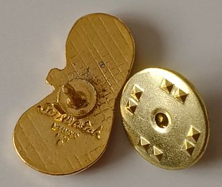 Broche Softwatch Reloj Blando Salvador Dalí Dorado
