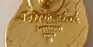 Broche Softwatch Reloj Blando Salvador Dalí Dorado
