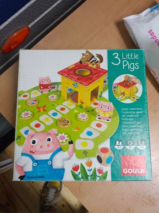 Juego de mesa 3 Little Pigs Goula