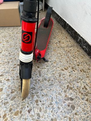 Patinete Oxelo Mid 9 Rojo