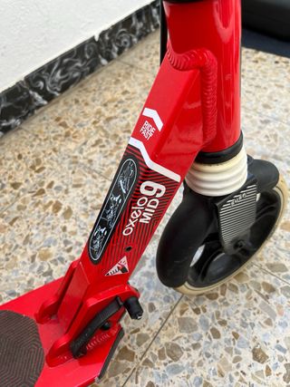 Patinete Oxelo Mid 9 Rojo