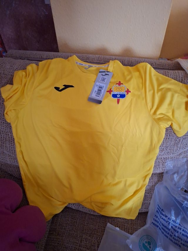 Camiseta Joma Amarilla C.F. La Solana