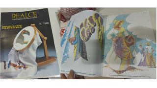 revistas antiguas de costura