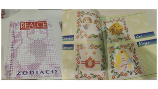 revistas antiguas de costura