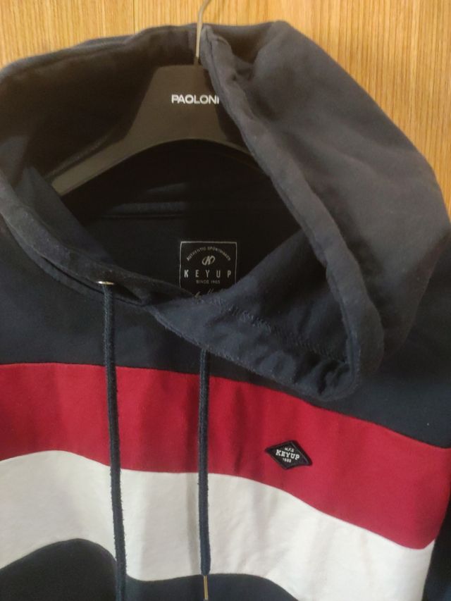 Felpa KEYUP con cappuccio multicolor