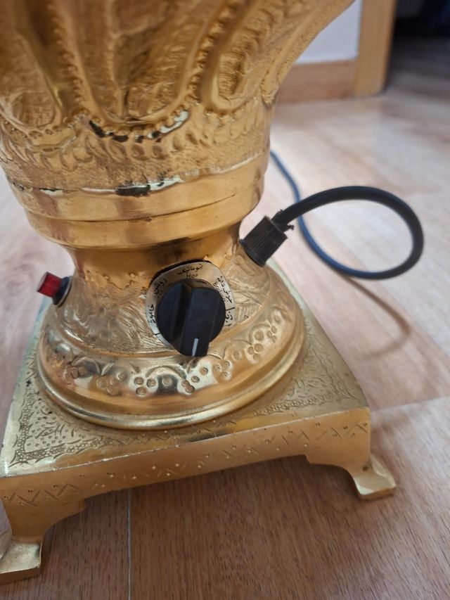 Samovar Marroquí Dorado