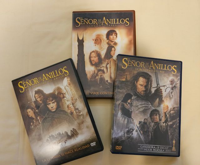Películas El Señor de los Anillos DVD + extras