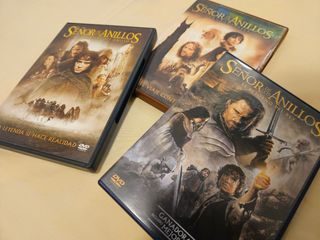 Películas El Señor de los Anillos DVD + extras