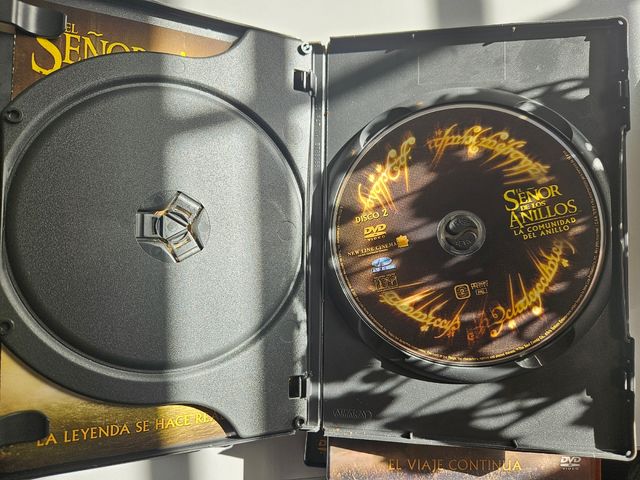Películas El Señor de los Anillos DVD + extras