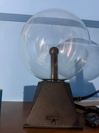 Lampada al plasma sfera trasparente