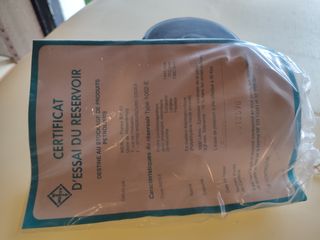 Depósito gasoil WERIT sin usar de 1000 litros