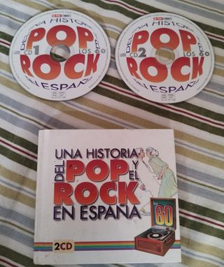CD Historia del Pop Rock en España 2CD