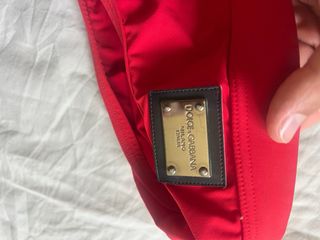 Bañador Dolce & Gabbana Rojo