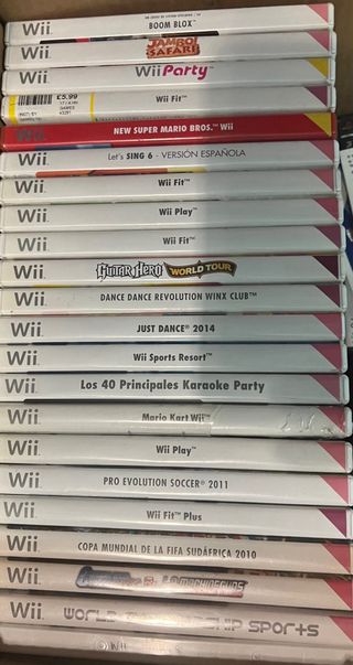 lote accesorios Wii
