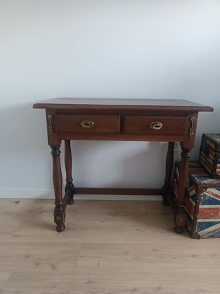 Mueble recibidor de madera