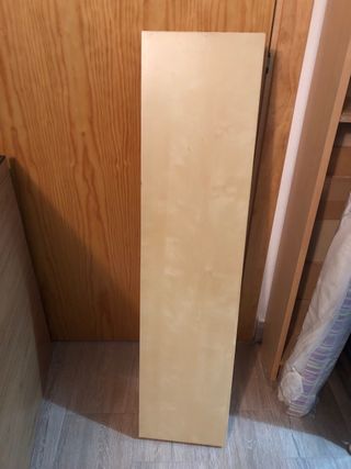 Estante de pared madera y metal