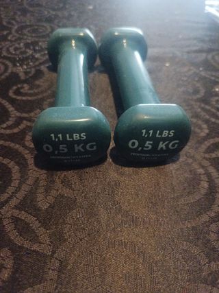 Pesas 0,5 kg (1,1 Lbs) Decathlon