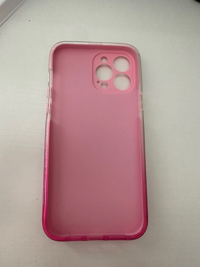Custodia per iPhone 13 Pro Max rosa glitterata