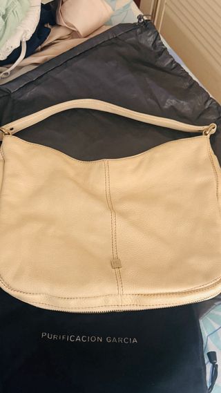 Bolso Purificación Garcia Beige