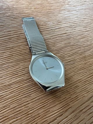 Reloj Swatch Skin Irony skinpole SYXS103GG Plata