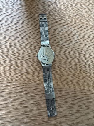 Reloj Swatch Skin Irony skinpole SYXS103GG Plata