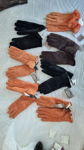 Lote Guantes Piel (NO REGATEOS)