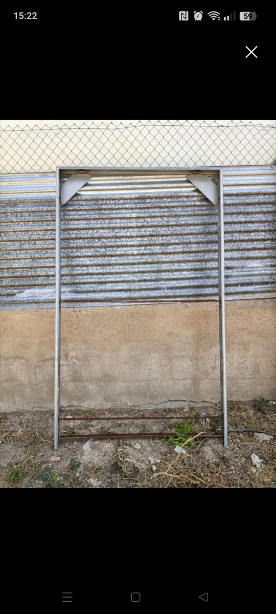 Premarco puerta entrada con fijo lateral