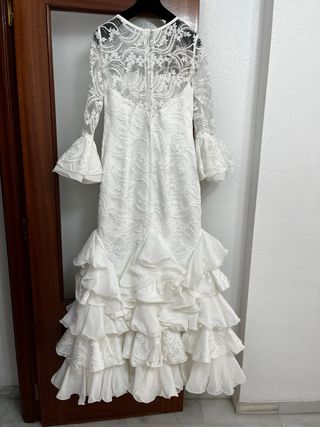 Vestido Gitana Blanco