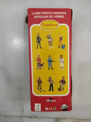 Madelman Soldado con rifle y silla