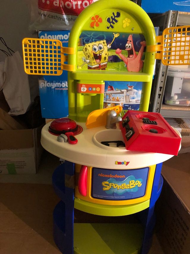 Cocina de Juguete Bob Esponja Smoby