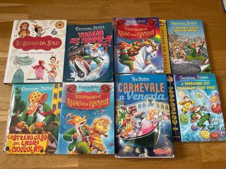 Pack de 8 libros en Italiano