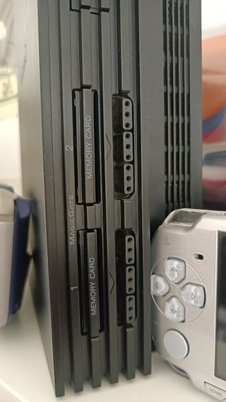 Consola Sony PlayStation 2 Fat Negra