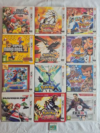 Pack 13 Videojuegos Nintendo 3DS