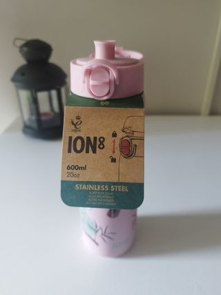 Botella Agua Ion8 Inox 600ml