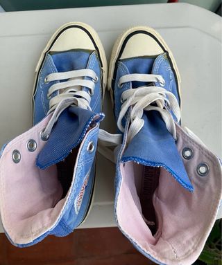 Bambas Converse Azul y Blanco