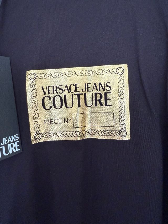 Camiseta Versace Jeans Couture Negra M/L