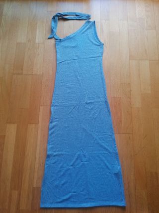 Vestido fiesta Brownie azul talla S