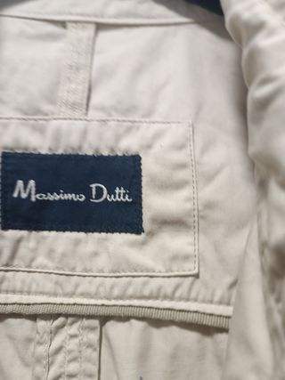Cazadora Massimo Dutti Talla M Beige