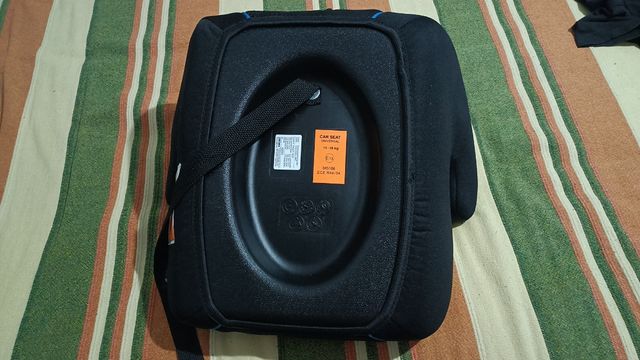 Alzador coche sin respaldo Junior azul/blanco