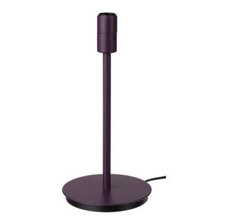 Lámpara de mesa IKEA Tesammans rosa y rojo 