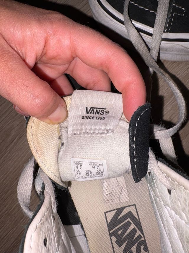 Zapatillas Vans Sk8-Hi Negras Talla 36