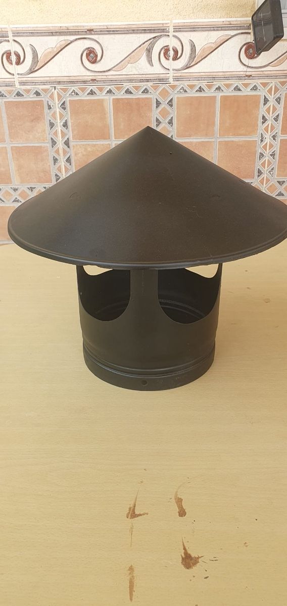 Sombrerete para chimenea de metal