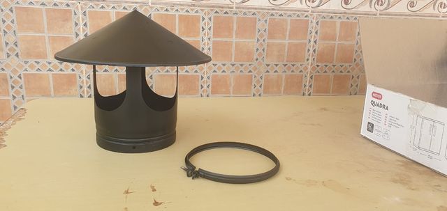 Sombrerete para chimenea de metal