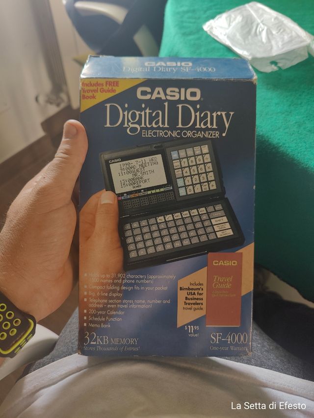 Casio Digital Diary SF-4000