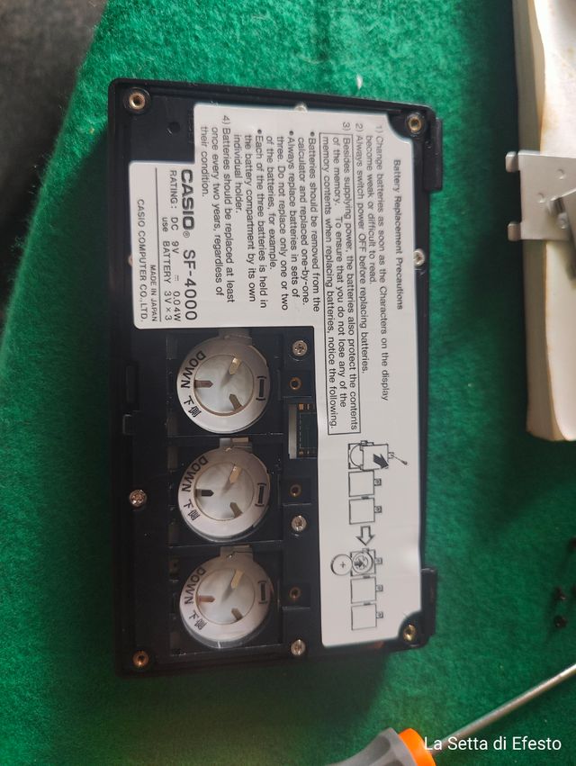 Casio Digital Diary SF-4000