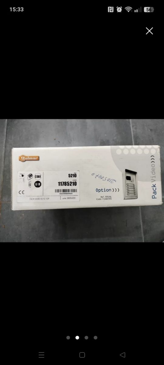 Pack portero electrónico Goldmar 5210