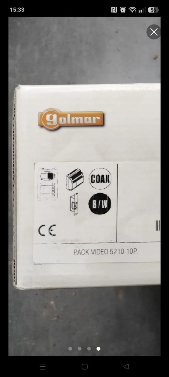 Pack portero electrónico Goldmar 5210